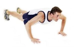 push-ups in chronic prostatitis
